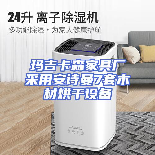 玛吉卡森家具厂采用安诗曼7套木材烘干设备