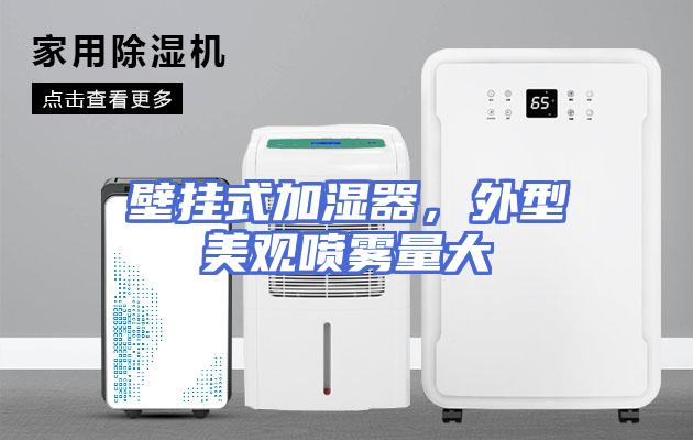 壁挂式加湿器，外型美观喷雾量大