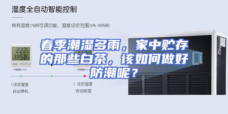 春季潮湿多雨，家中贮存的那些白茶，该如何做好防潮呢？