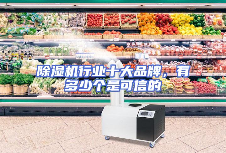除湿机行业十大品牌，有多少个是可信的