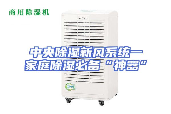 中央除湿新风系统一家庭除湿必备“神器”