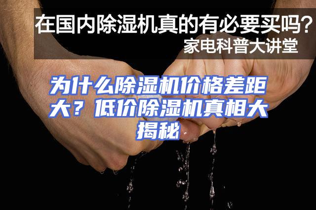 为什么除湿机价格差距大？低价除湿机真相大揭秘
