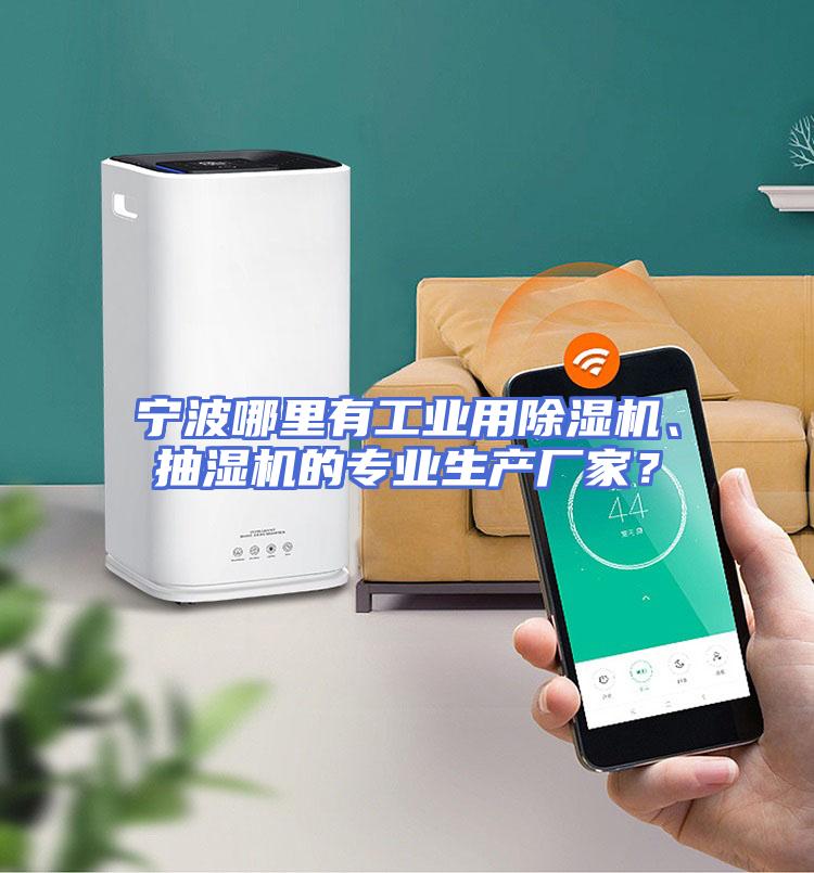 宁波哪里有工业用除湿机、抽湿机的专业生产厂家？