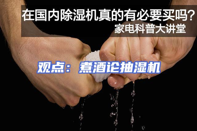 观点：煮酒论抽湿机