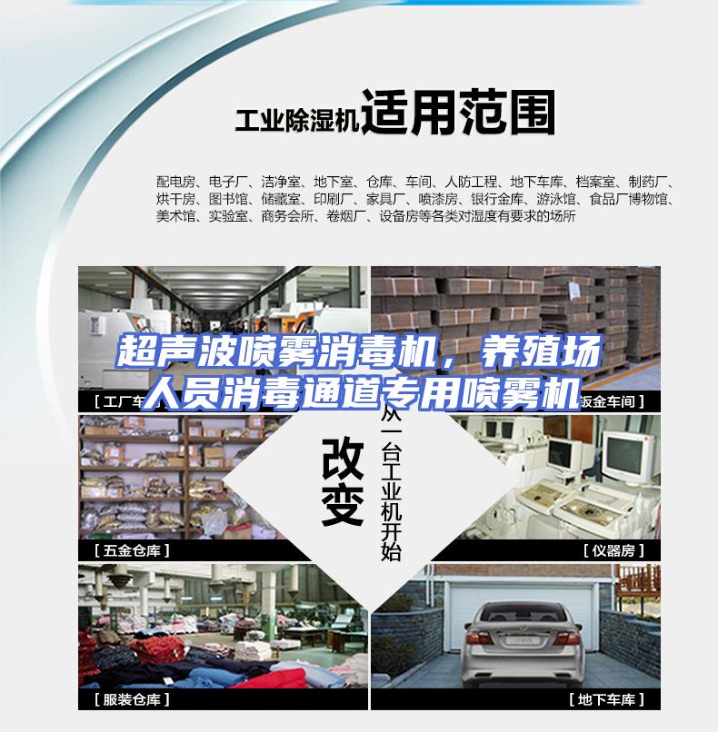超声波喷雾消毒机，养殖场人员消毒通道专用喷雾机