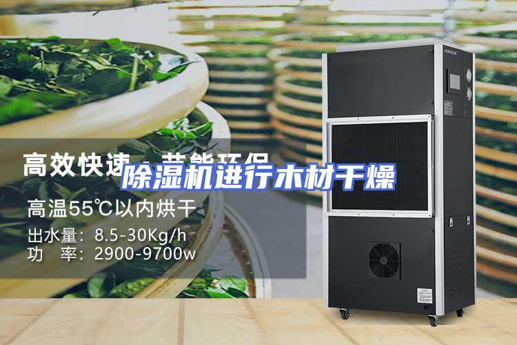 除湿机进行木材干燥