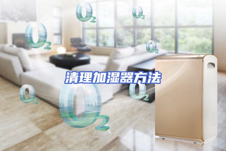 清理加湿器方法