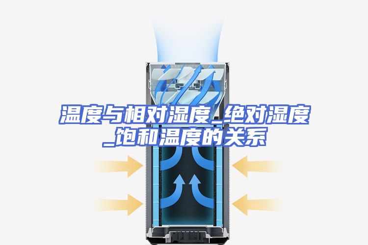 温度与相对湿度_绝对湿度_饱和温度的关系