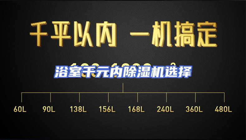 浴室千元内除湿机选择