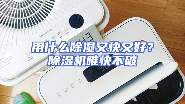 用什么除湿又快又好？除湿机唯快不破