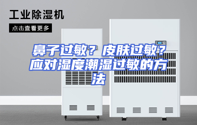鼻子过敏？皮肤过敏？应对湿度潮湿过敏的方法