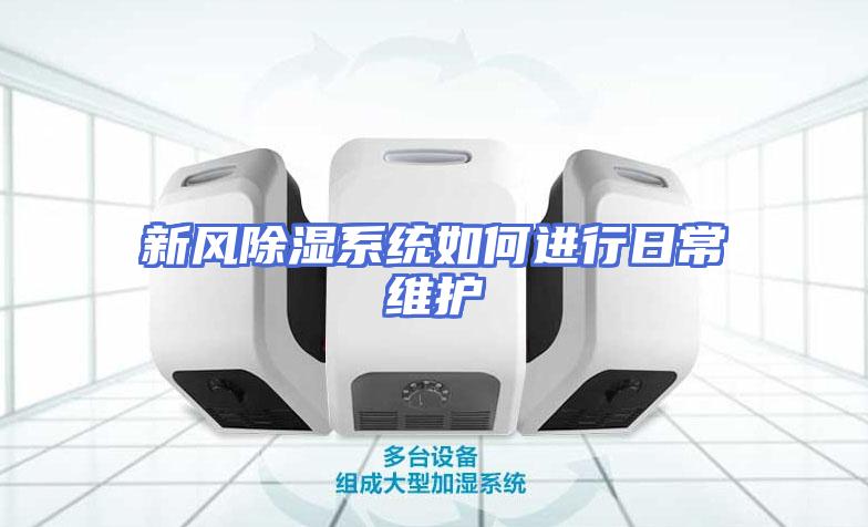 新风除湿系统如何进行日常维护