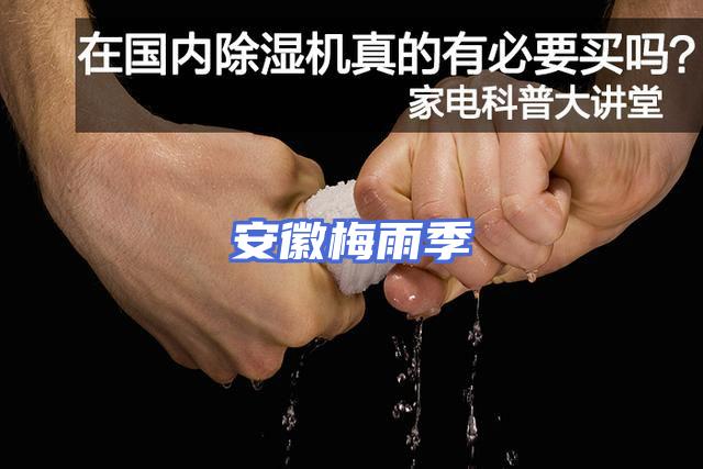 安徽梅雨季