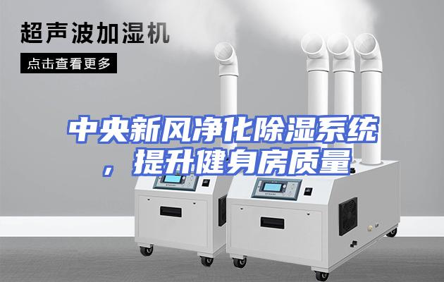 中央新风净化除湿系统，提升健身房质量