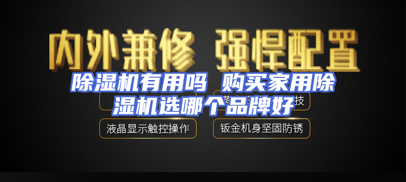 除湿机有用吗 购买家用除湿机选哪个品牌好
