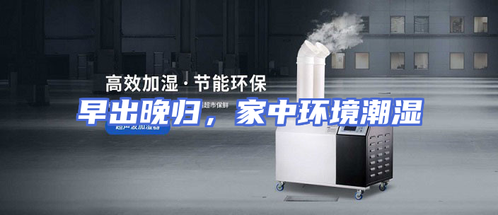 早出晚归，家中环境潮湿