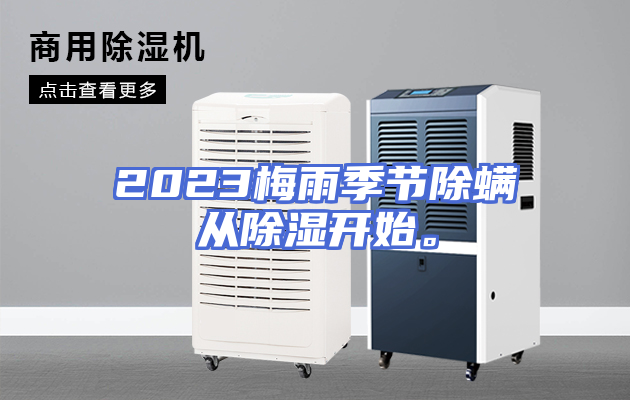 2023梅雨季节除螨从除湿开始。