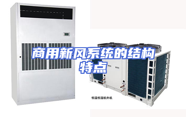 商用新风系统的结构特点