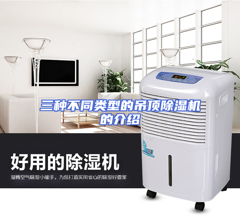 三种不同类型的吊顶除湿机的介绍