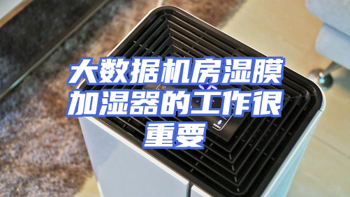 大数据机房湿膜加湿器的工作很重要