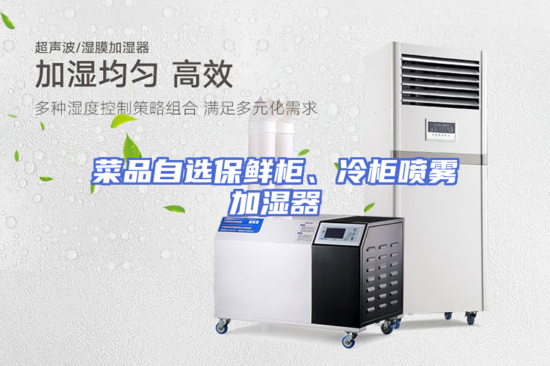 菜品自选保鲜柜、冷柜喷雾加湿器