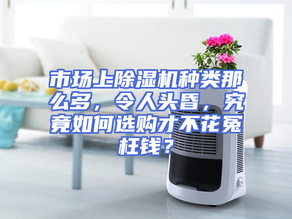 市场上除湿机种类那么多，令人头昏，究竟如何选购才不花冤枉钱？