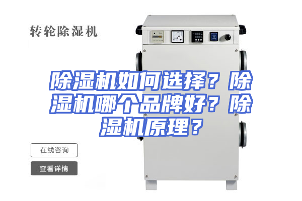 除湿机如何选择？除湿机哪个品牌好？除湿机原理？