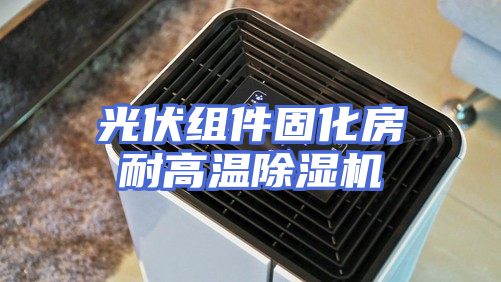 光伏组件固化房耐高温除湿机