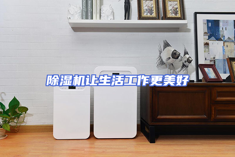 除湿机让生活工作更美好