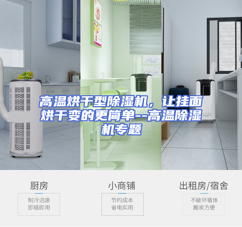 高温烘干型除湿机，让挂面烘干变的更简单--高温除湿机专题