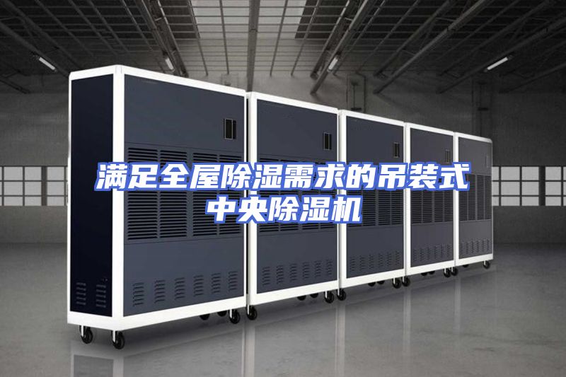 满足全屋除湿需求的吊装式中央除湿机