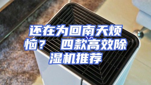 还在为回南天烦恼？ 四款高效除湿机推荐