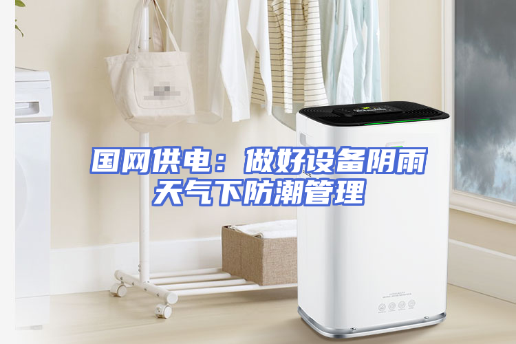 国网供电：做好设备阴雨天气下防潮管理