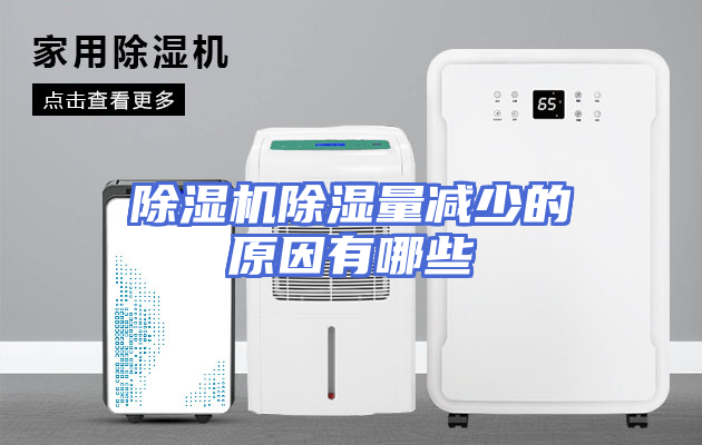 除湿机除湿量减少的原因有哪些
