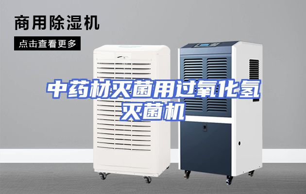 中药材灭菌用过氧化氢灭菌机