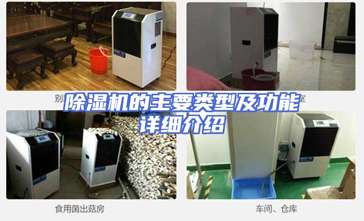 除湿机的主要类型及功能详细介绍