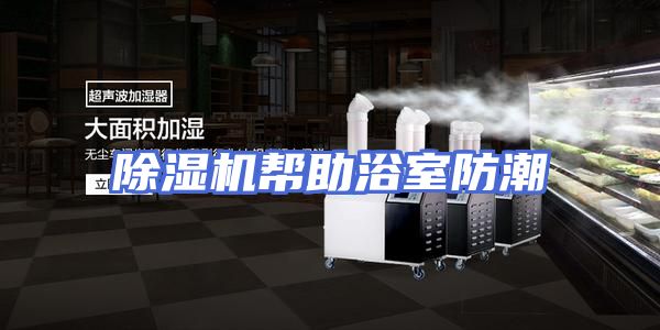 除湿机帮助浴室防潮