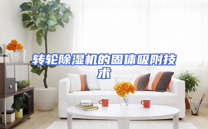 转轮除湿机的固体吸附技术