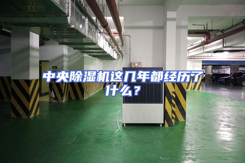 中央除湿机这几年都经历了什么？