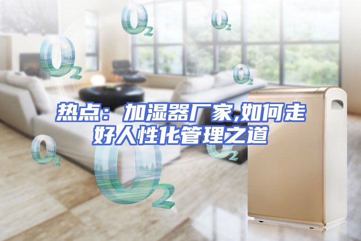 热点：加湿器厂家,如何走好人性化管理之道