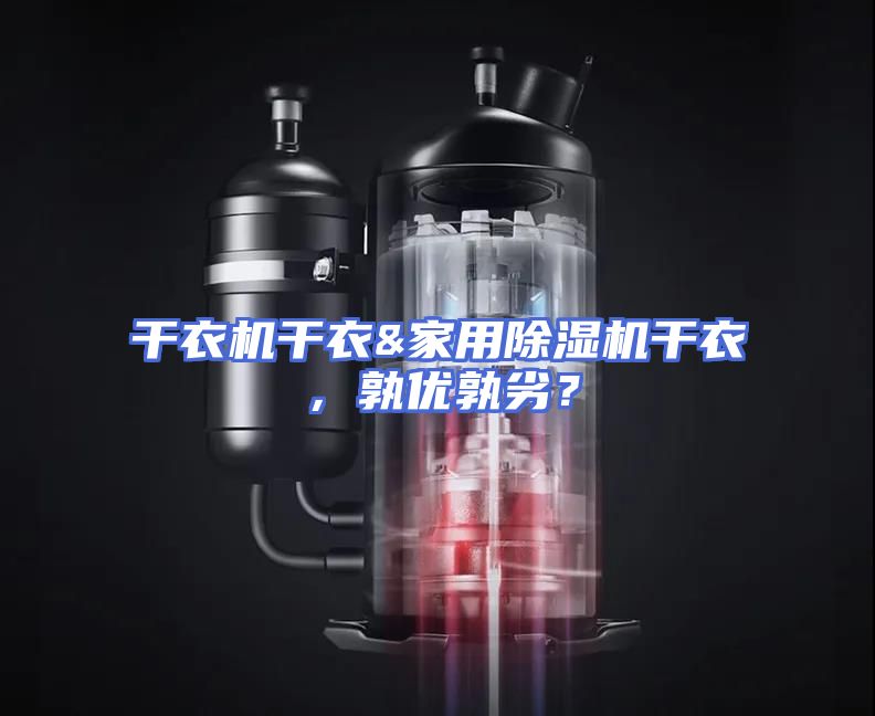 干衣机干衣&家用除湿机干衣，孰优孰劣？