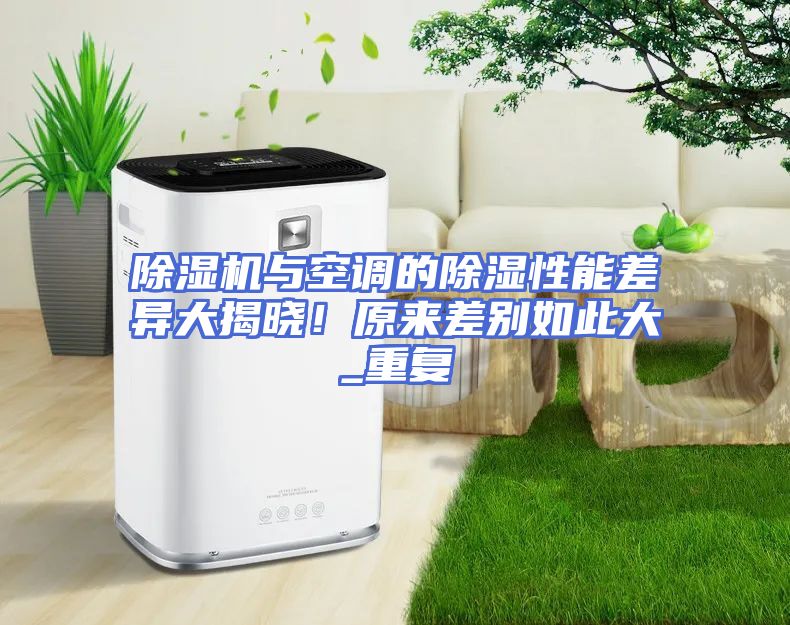 除湿机与空调的除湿性能差异大揭晓！原来差别如此大_重复