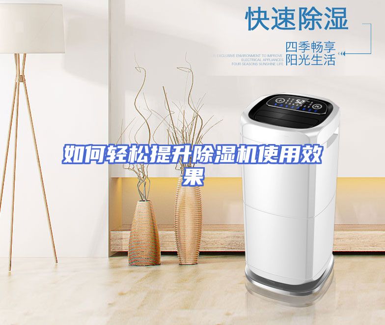 如何轻松提升除湿机使用效果