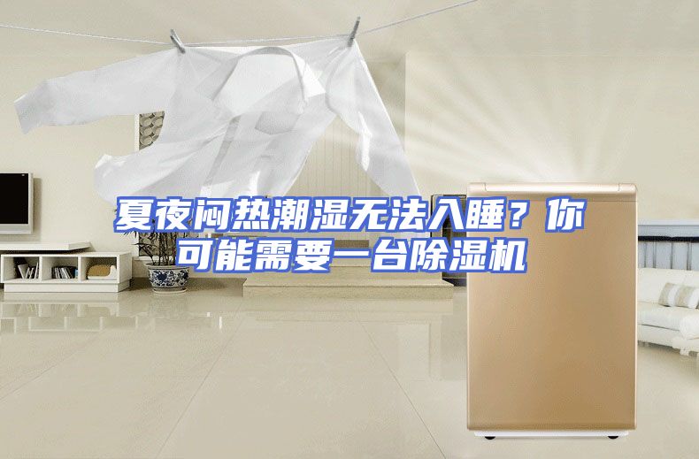 夏夜闷热潮湿无法入睡？你可能需要一台除湿机