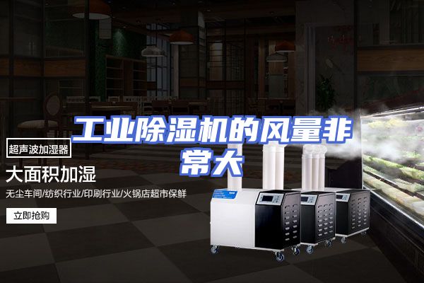 工业除湿机的风量非常大