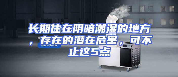 长期住在阴暗潮湿的地方，存在的潜在危害，可不止这5点