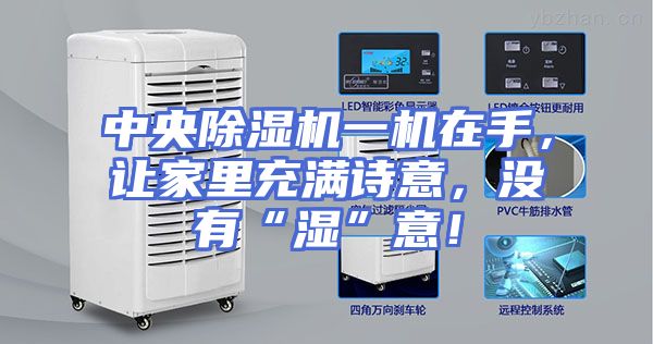 中央除湿机一机在手，让家里充满诗意，没有“湿”意！
