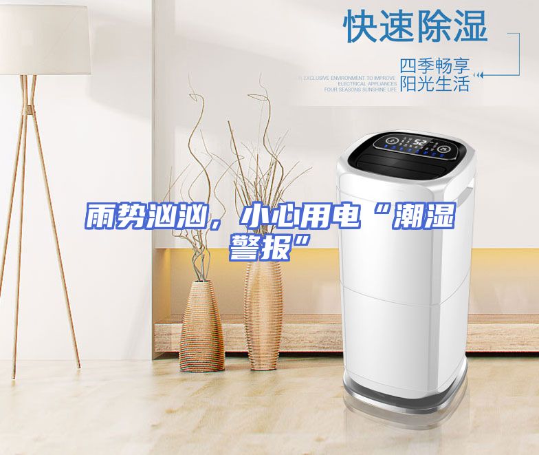 雨势汹汹，小心用电“潮湿警报”