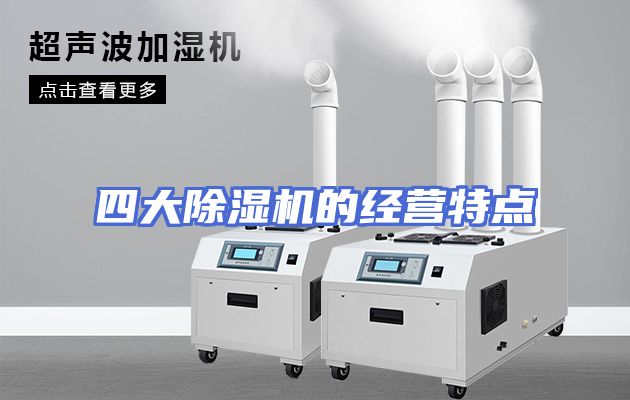 四大除湿机的经营特点