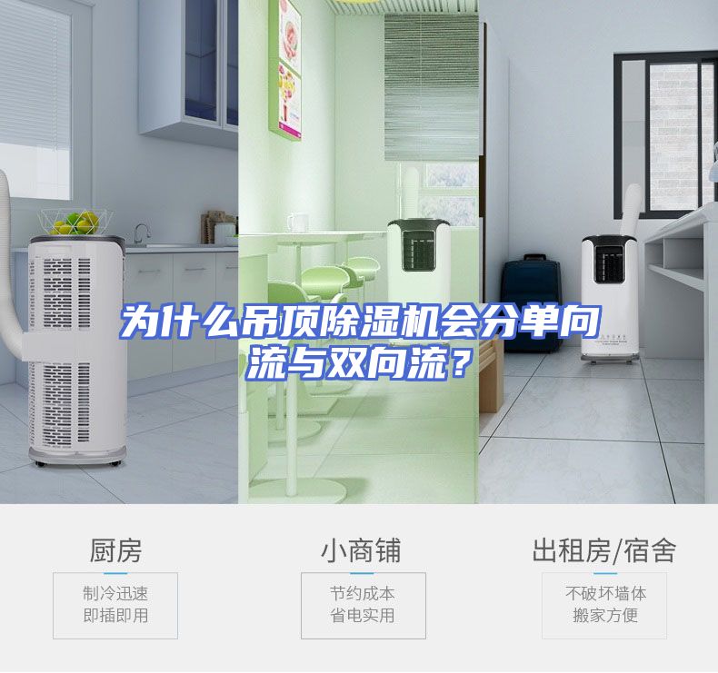 为什么吊顶除湿机会分单向流与双向流？